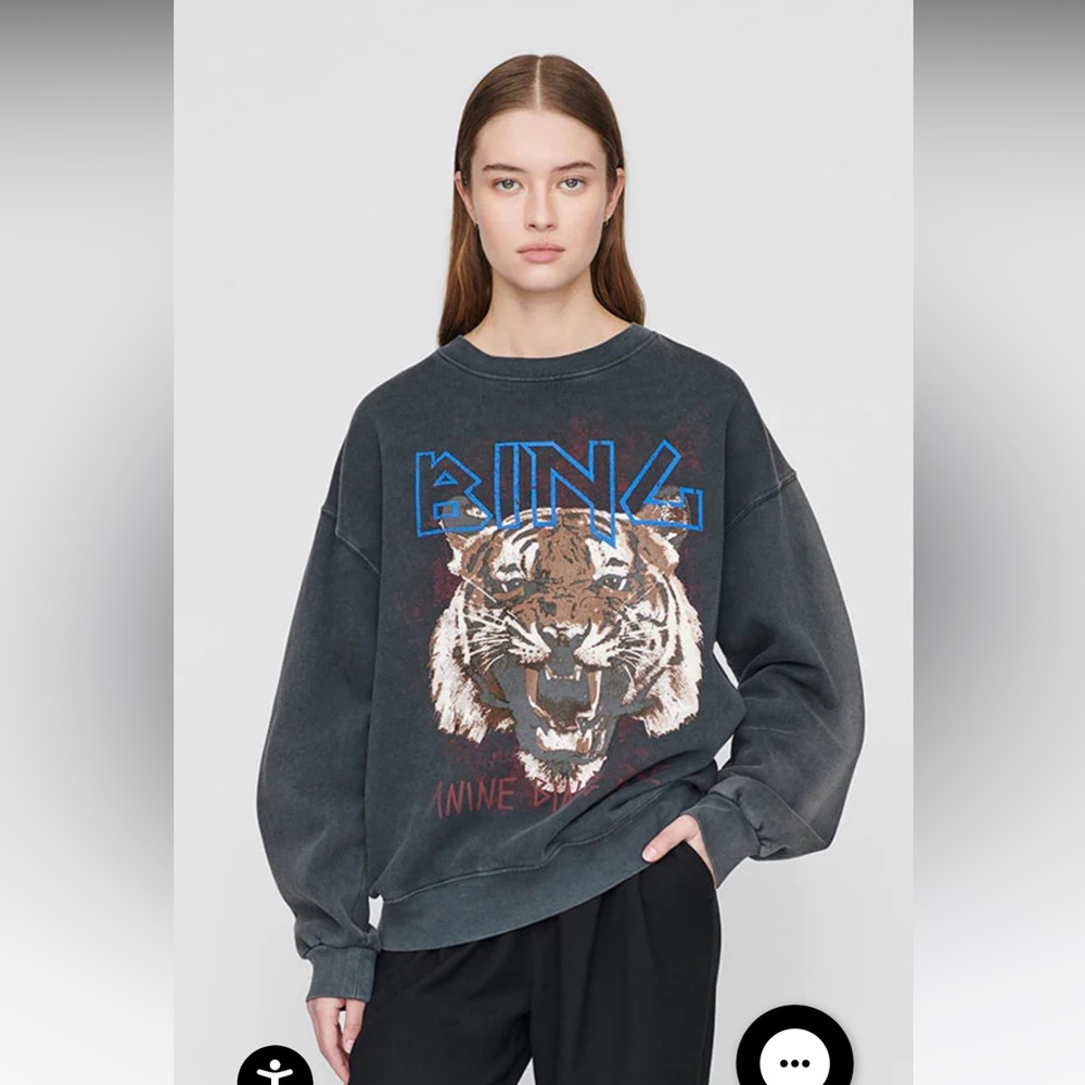 Anine Bing Tiger Sweatshirt